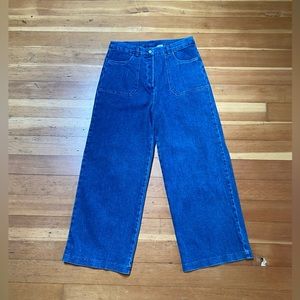 Loup Blue Wide Leg Jeans